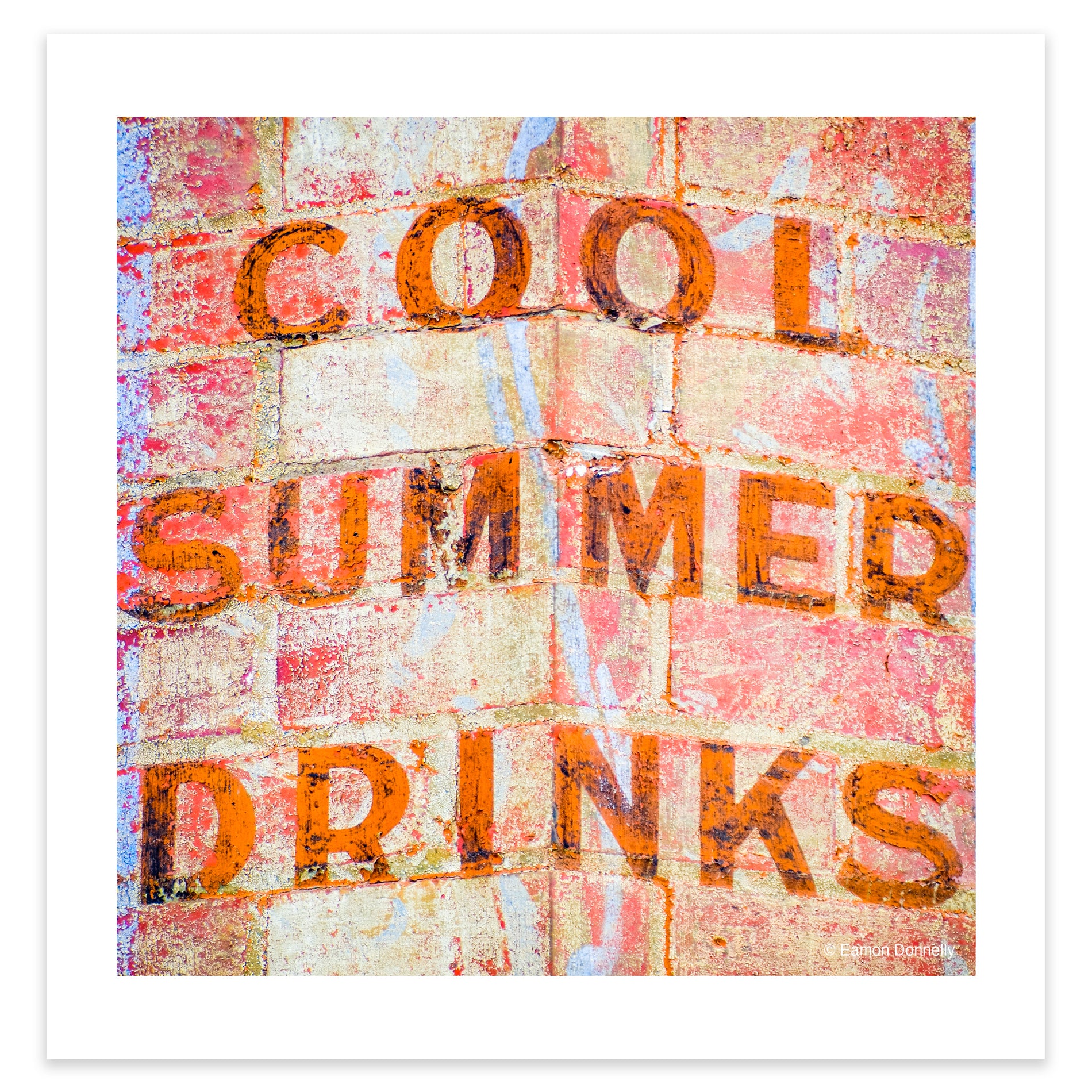 "COOL SUMMER DRINKS, BRUNSWICK WEST, VIC" – Archival Fine Art Giclée Print