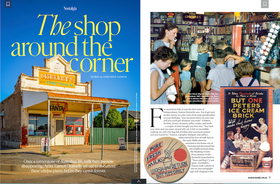 "The shop around the corner" — Feature in The Australian Women's Weekly, February 2025