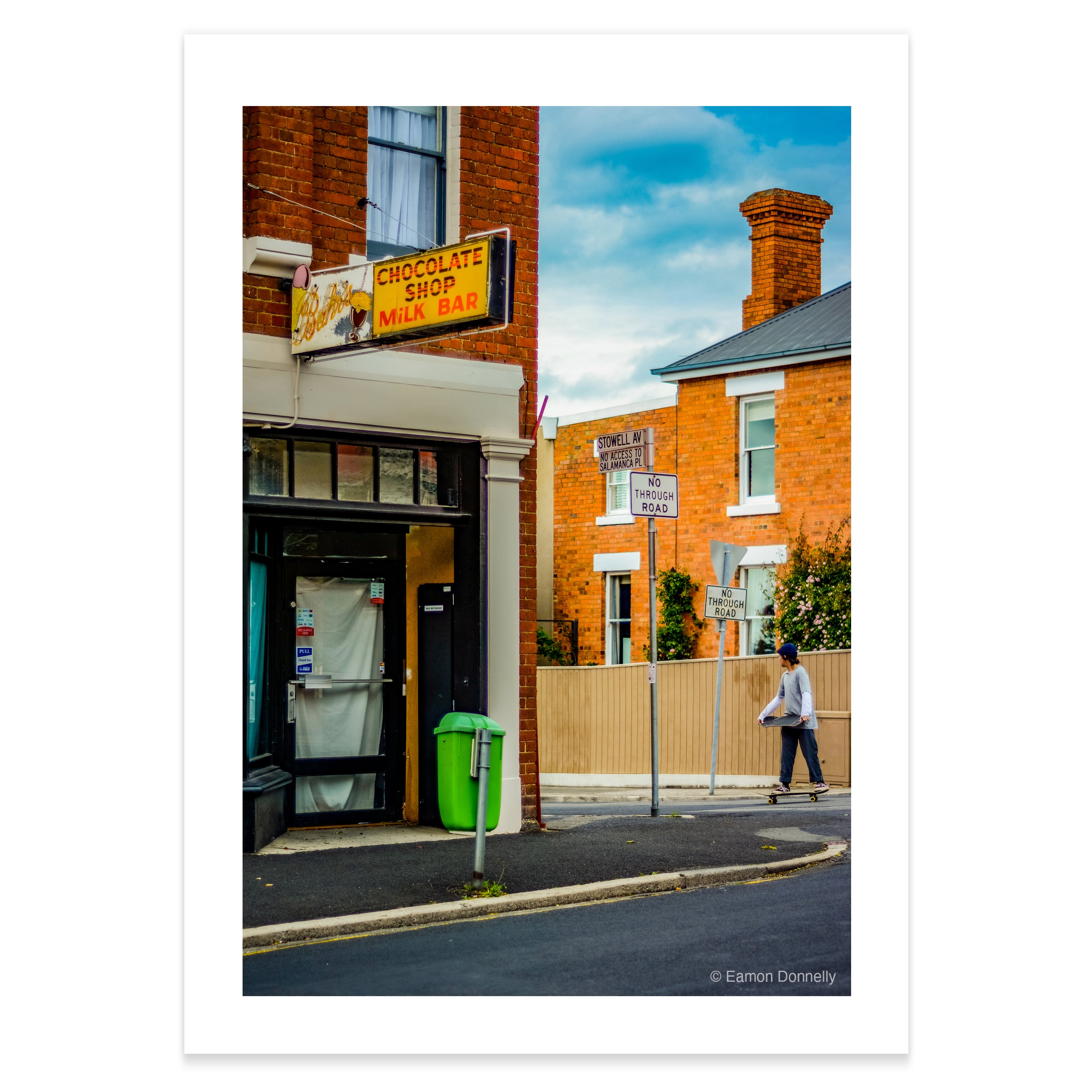 "BAHR'S MILK BAR, BATTERY POINT, TAS" – Archival Fine Art Giclée Print