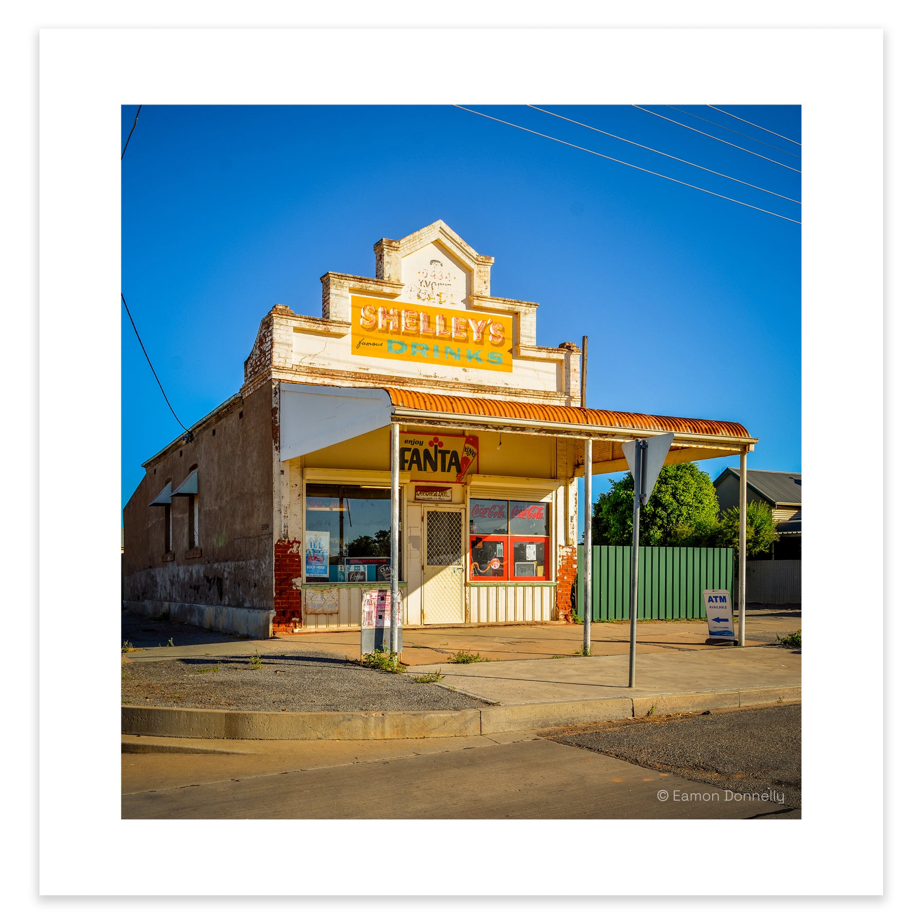 "DEE BEE'S DELI, 456 LANE STREET, BROKEN HILL, NSW" – Archival Fine Art Giclée Print