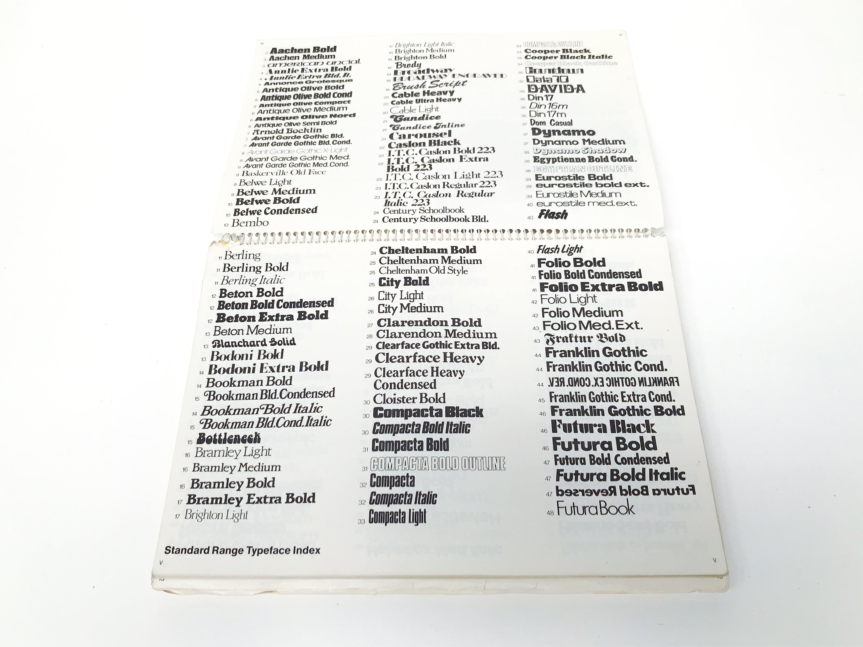 LETRASET GRAPHIC ARTS SYSTEM AUSTRALIAN CATALOGUE [1981]