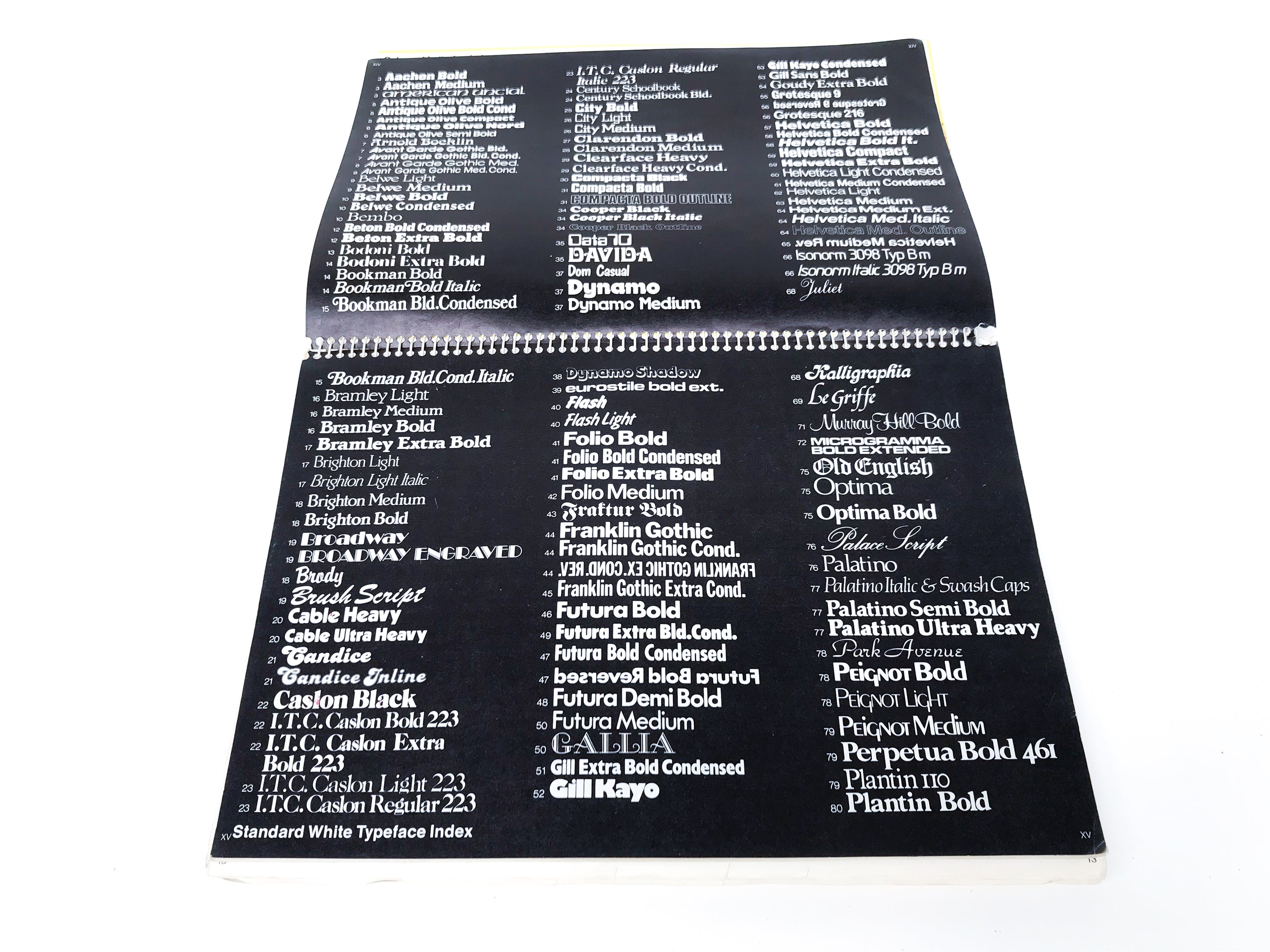 LETRASET GRAPHIC ARTS SYSTEM AUSTRALIAN CATALOGUE [1981]