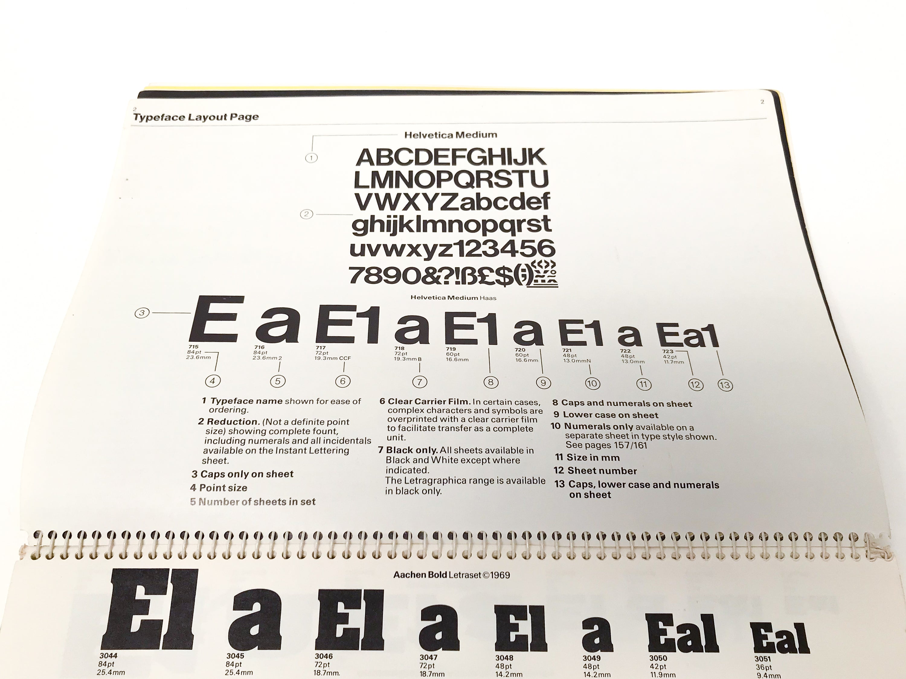 LETRASET GRAPHIC ARTS SYSTEM AUSTRALIAN CATALOGUE [1981]