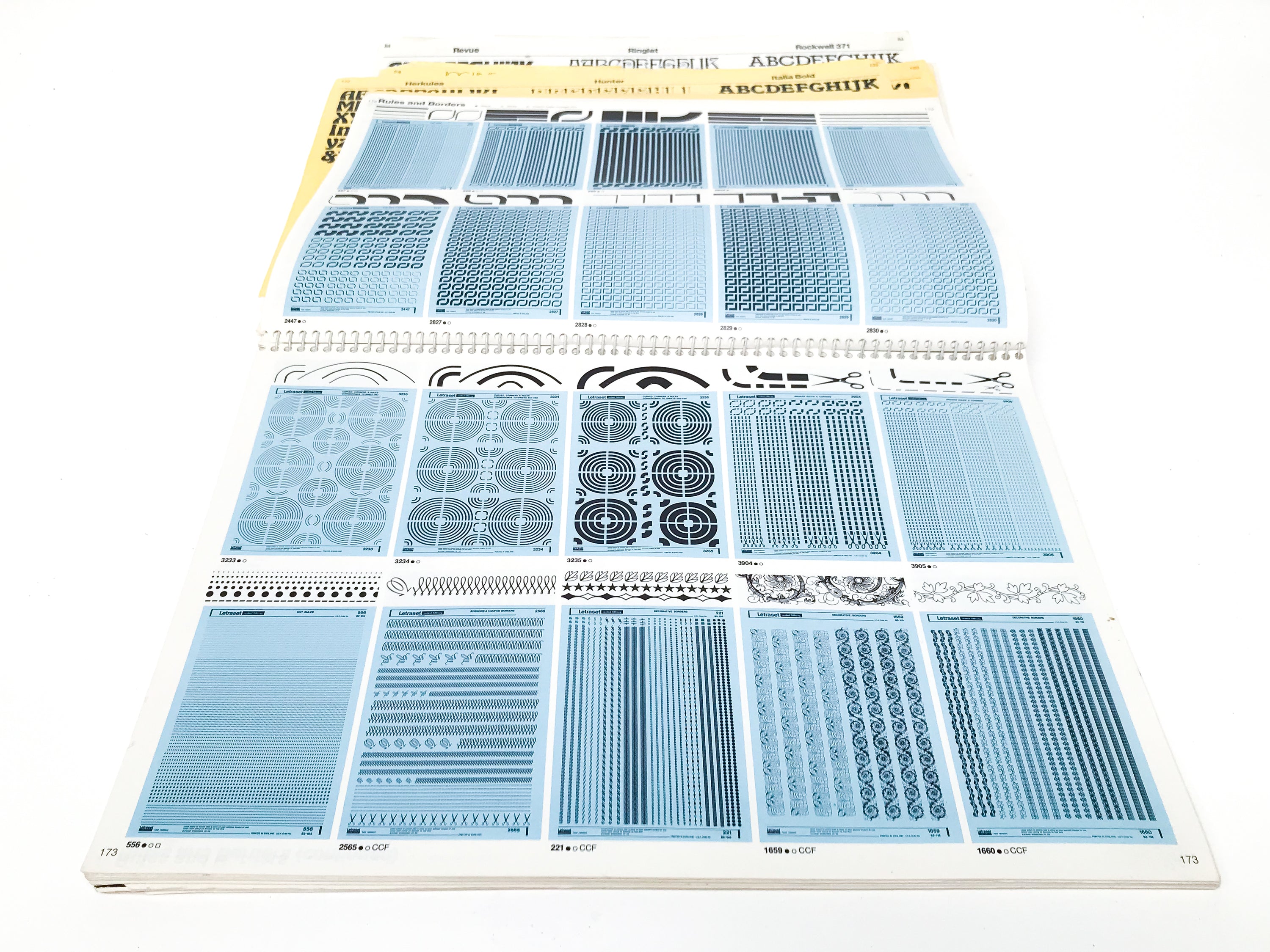 LETRASET GRAPHIC ARTS SYSTEM AUSTRALIAN CATALOGUE [1981]