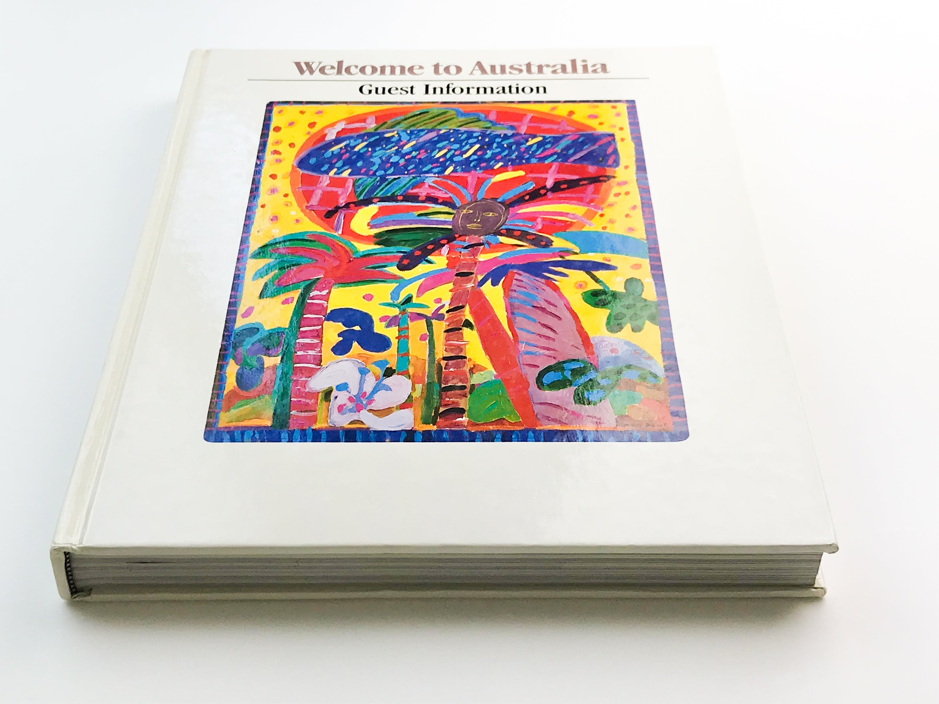 WELCOME TO AUSTRALIA: GUEST INFORMATION 1986/87 EDITION [1986] — Ken Done Cover Art
