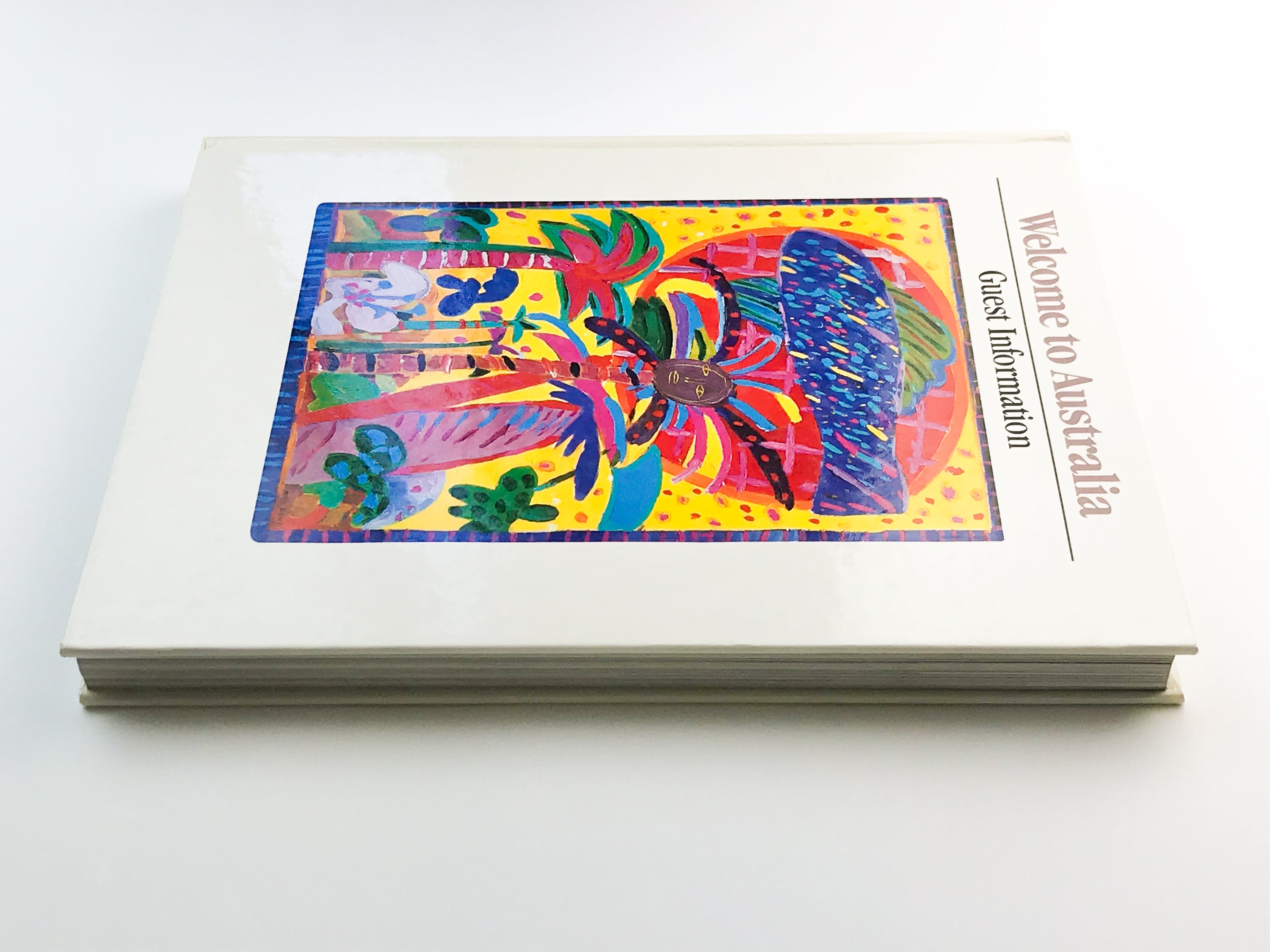 WELCOME TO AUSTRALIA: GUEST INFORMATION 1986/87 EDITION [1986] — Ken Done Cover Art