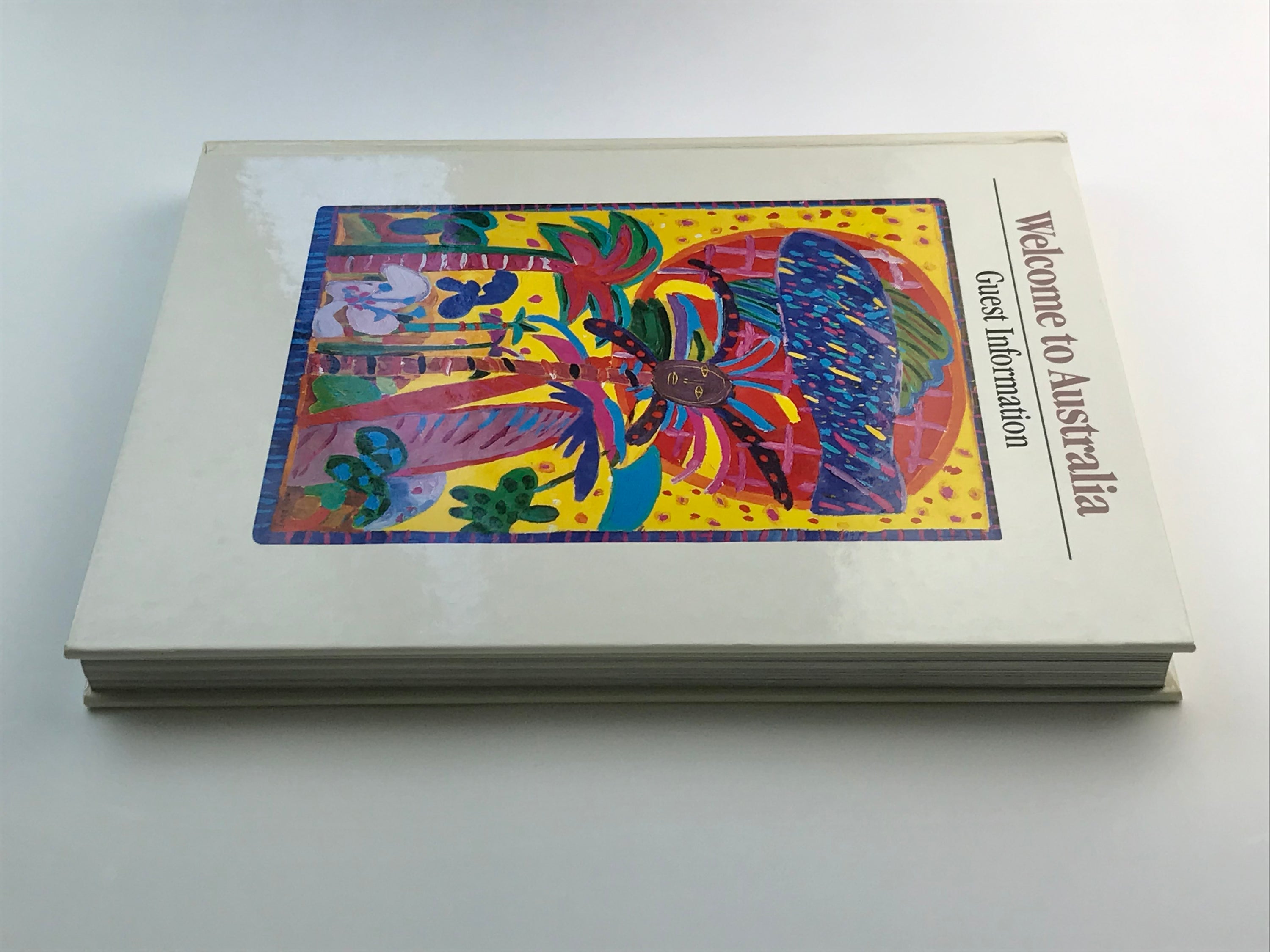 WELCOME TO AUSTRALIA: GUEST INFORMATION 1986/87 EDITION [1986] — Ken Done Cover Art