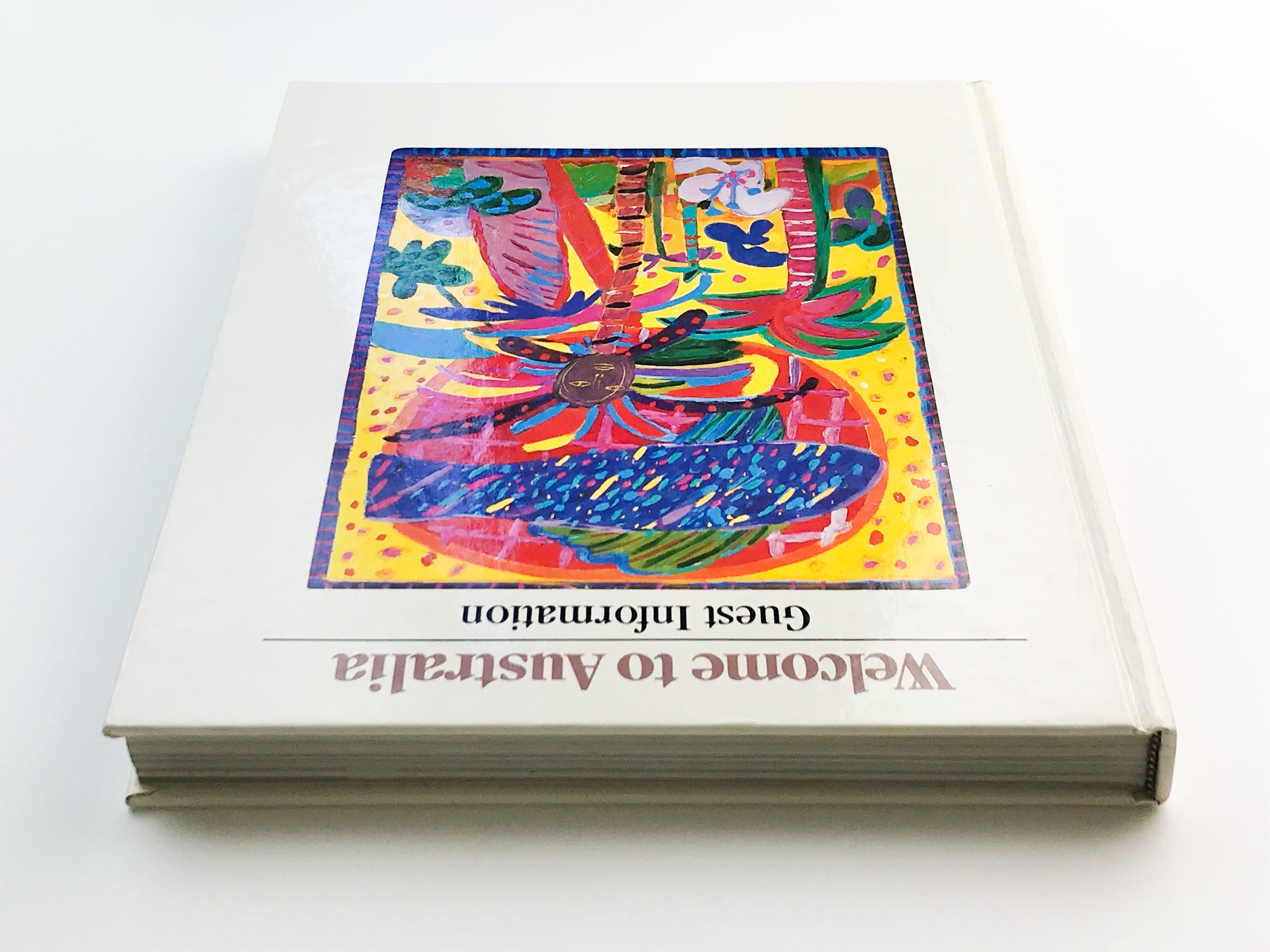 WELCOME TO AUSTRALIA: GUEST INFORMATION 1986/87 EDITION [1986] — Ken Done Cover Art