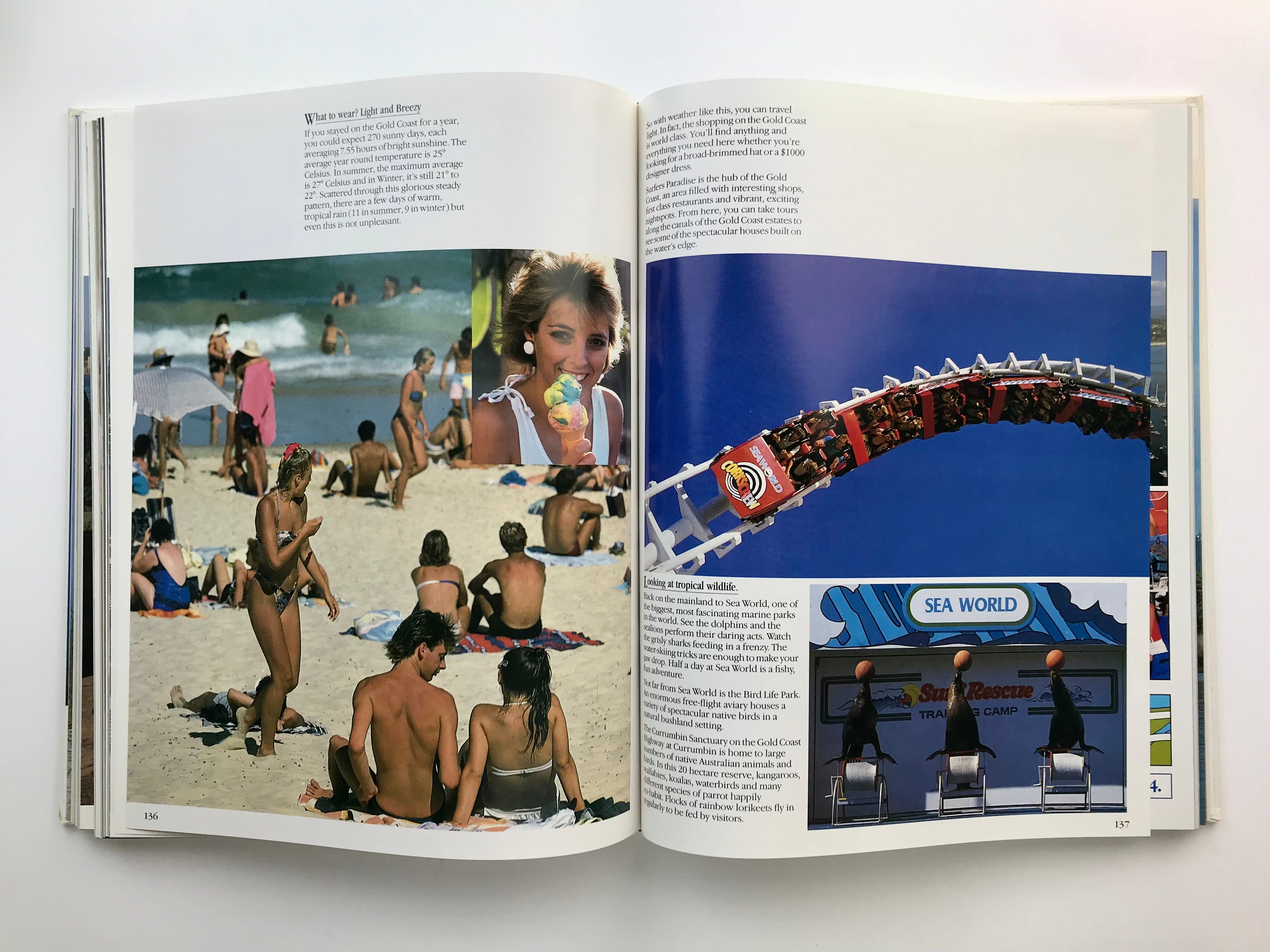 WELCOME TO AUSTRALIA: GUEST INFORMATION 1986/87 EDITION [1986] — Ken Done Cover Art