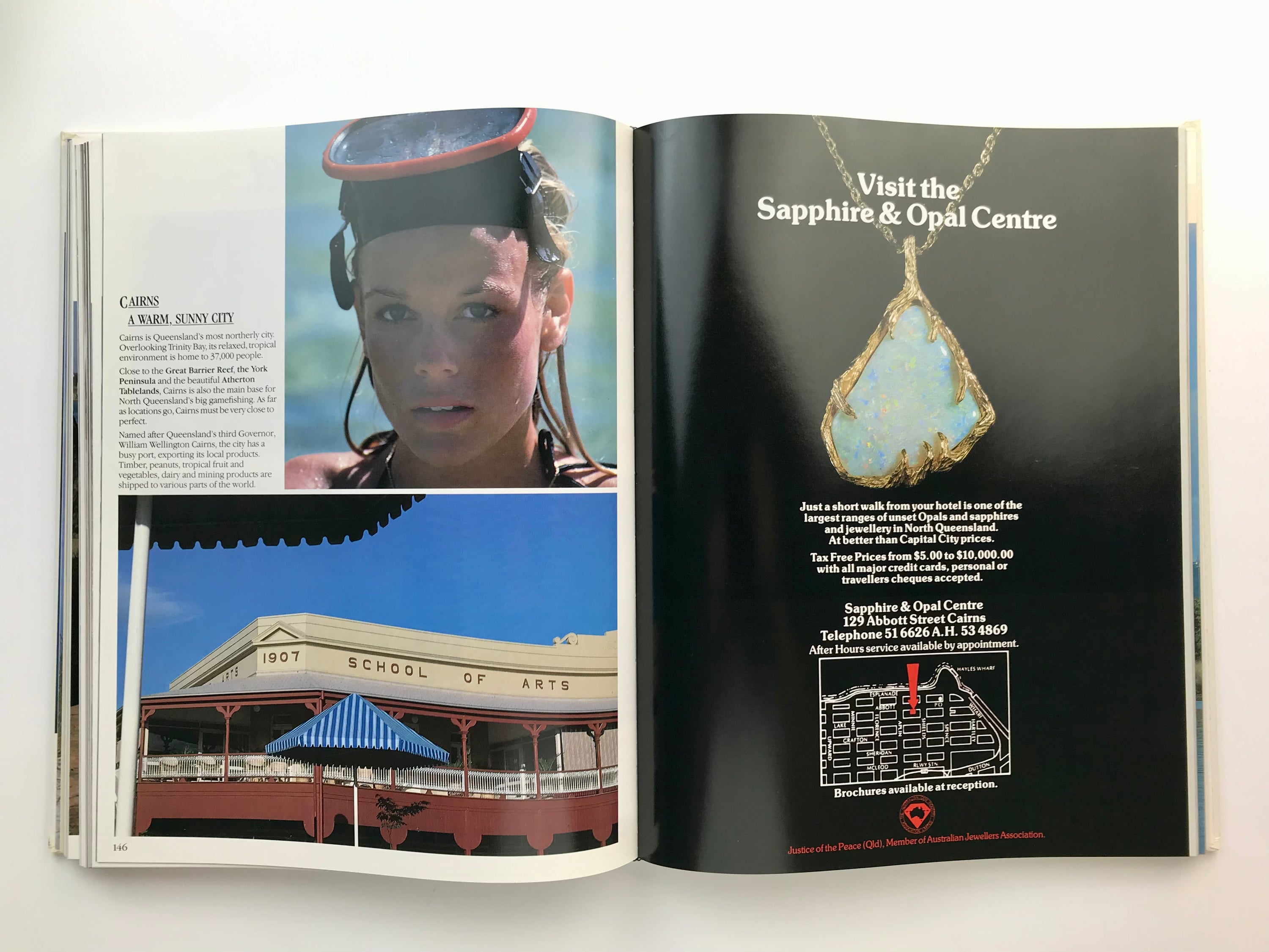 WELCOME TO AUSTRALIA: GUEST INFORMATION 1986/87 EDITION [1986] — Ken Done Cover Art