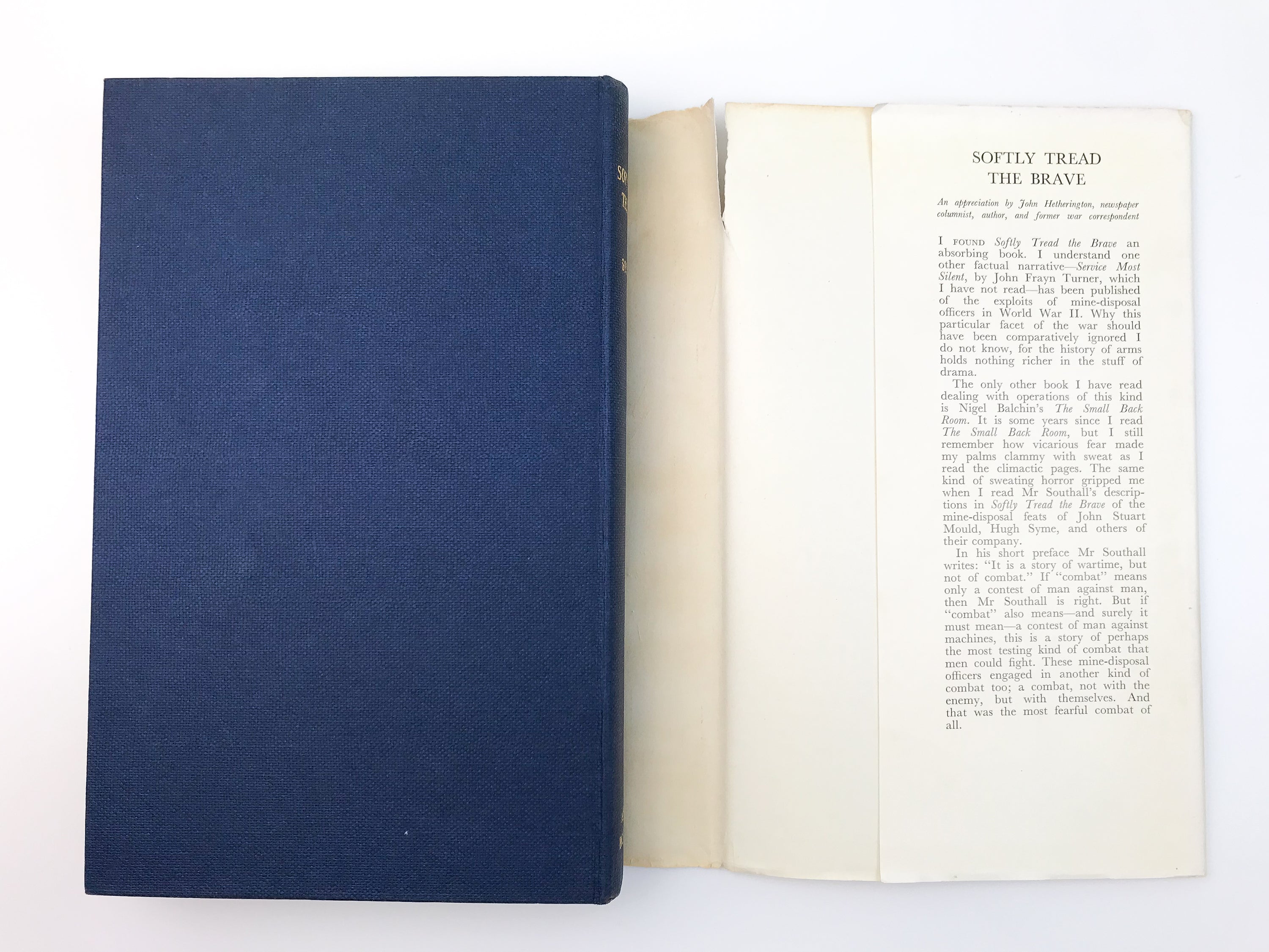 SOFTLY TREAD THE BRAVE: IVAN SOUTHALL [1960] — Rare 1st Edition