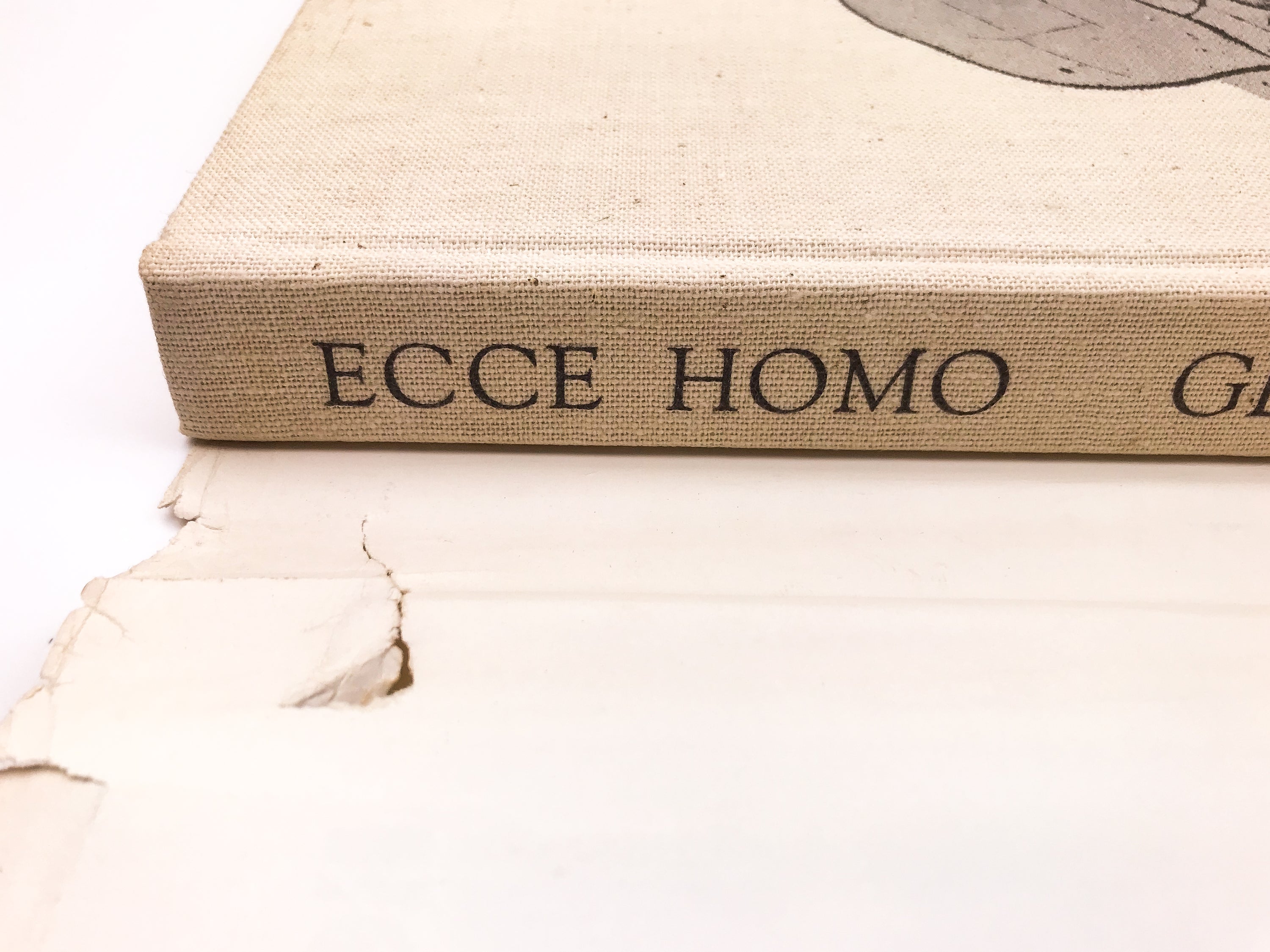 GEORGE GROSZ: ECCE HOMO [1966] — First Printing + 2 Tipped-in Duplicate Plates IV & XI