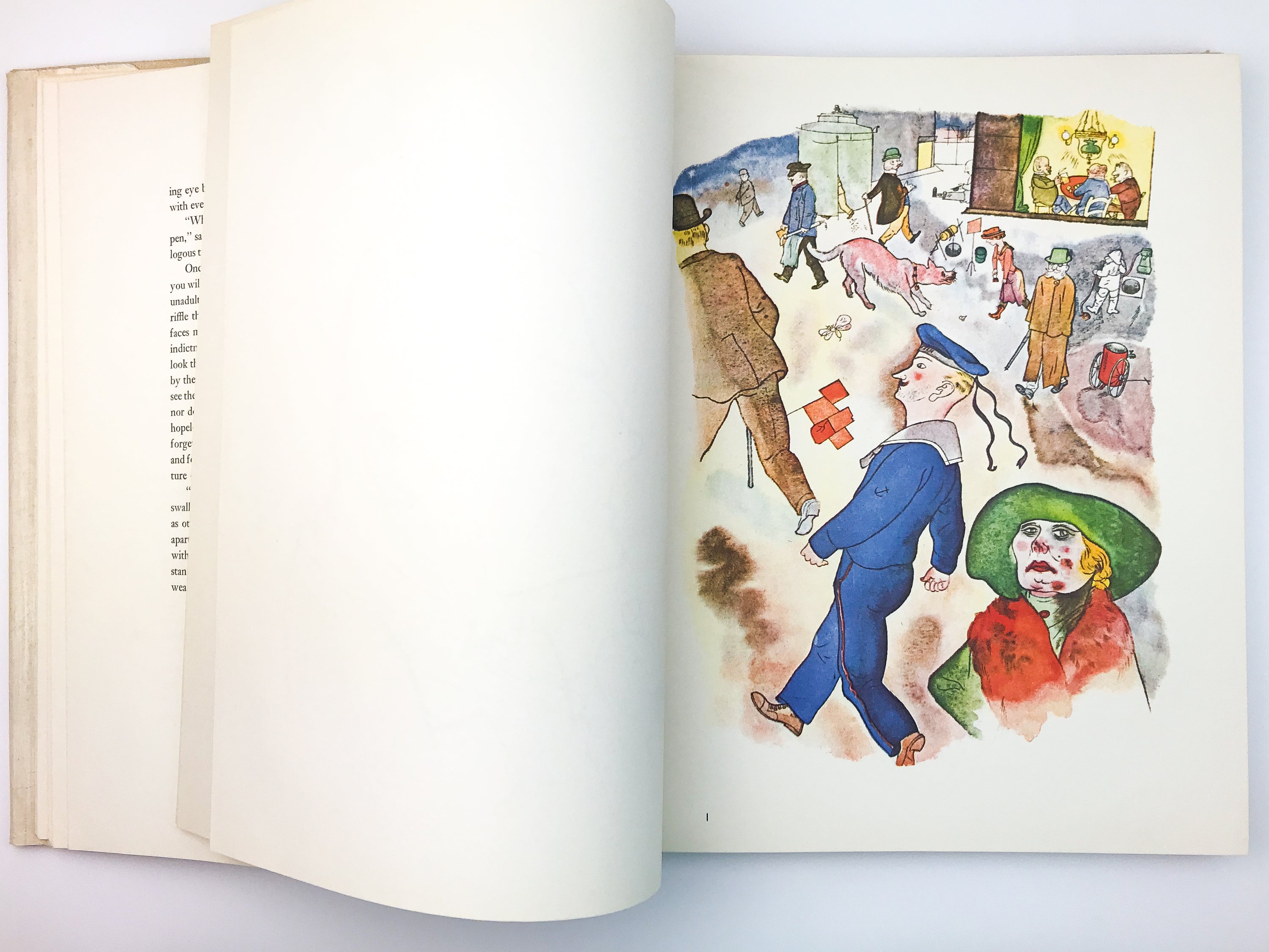 GEORGE GROSZ: ECCE HOMO [1966] — First Printing + 2 Tipped-in Duplicate Plates IV & XI