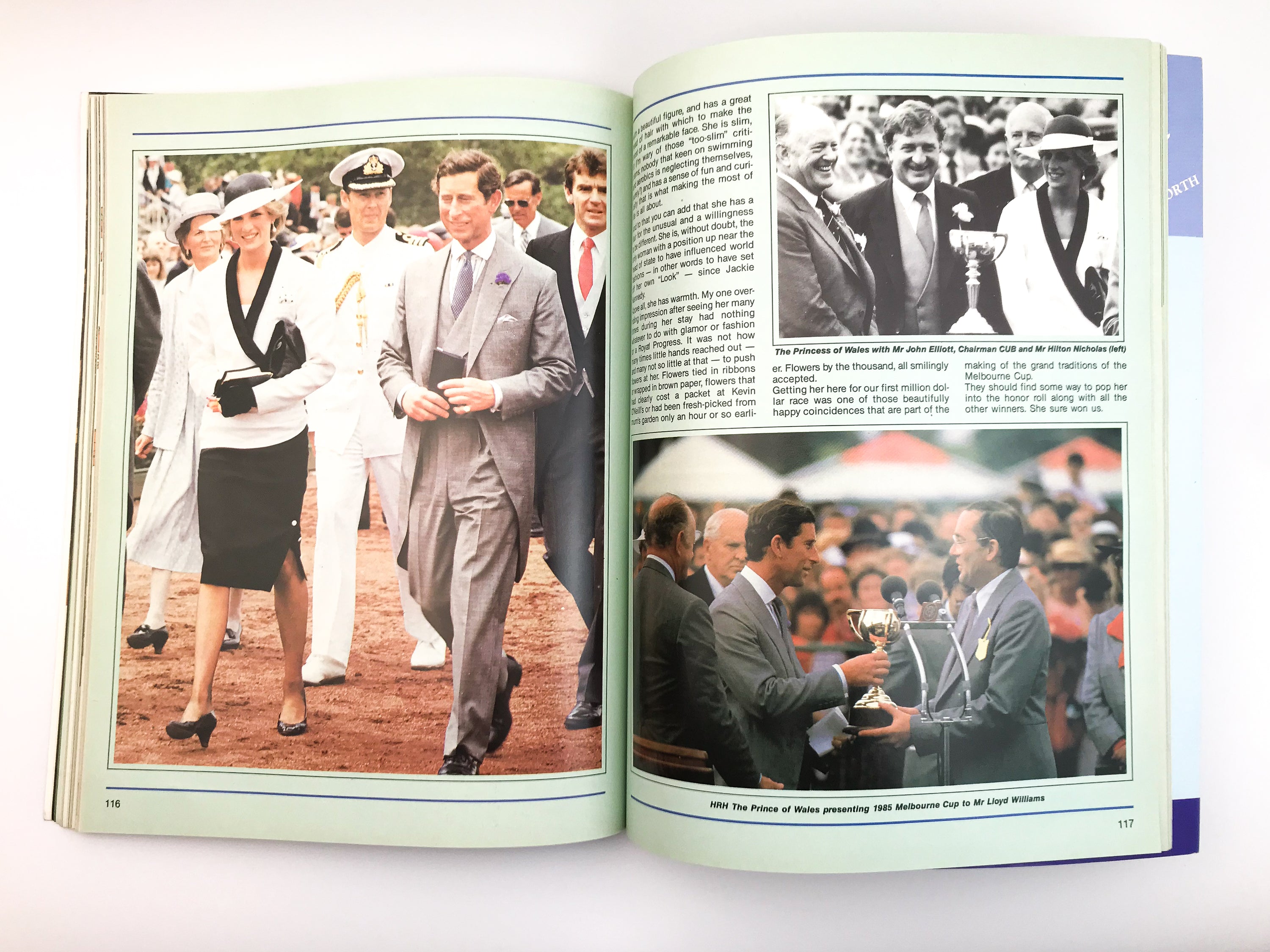 THE CUP — 126 YEARS: VICTORIA RACING CLUB MELBOURNE CUP CARNIVAL SOUVENIR [1986]