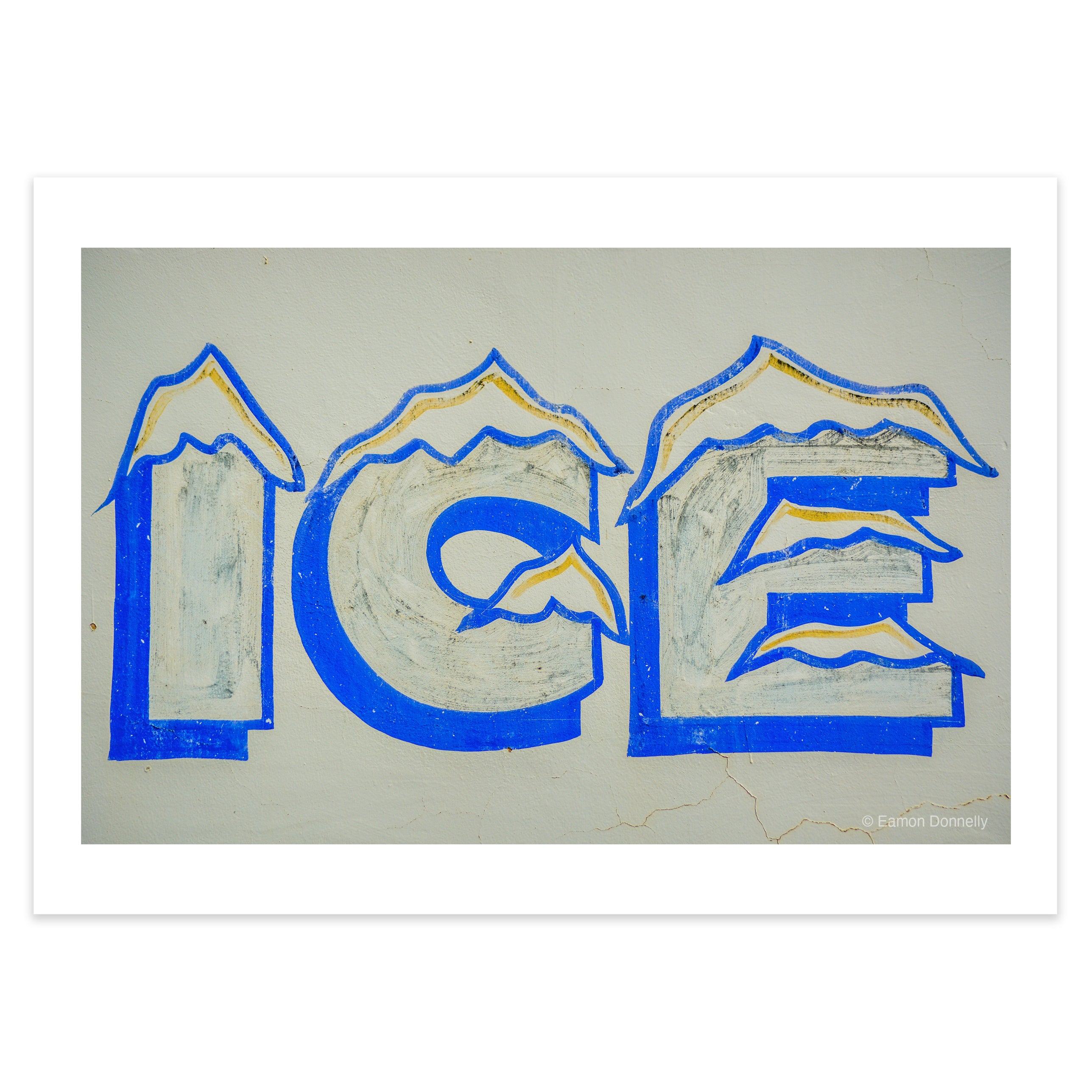 "ICE" – Archival Fine Art Giclée Print
