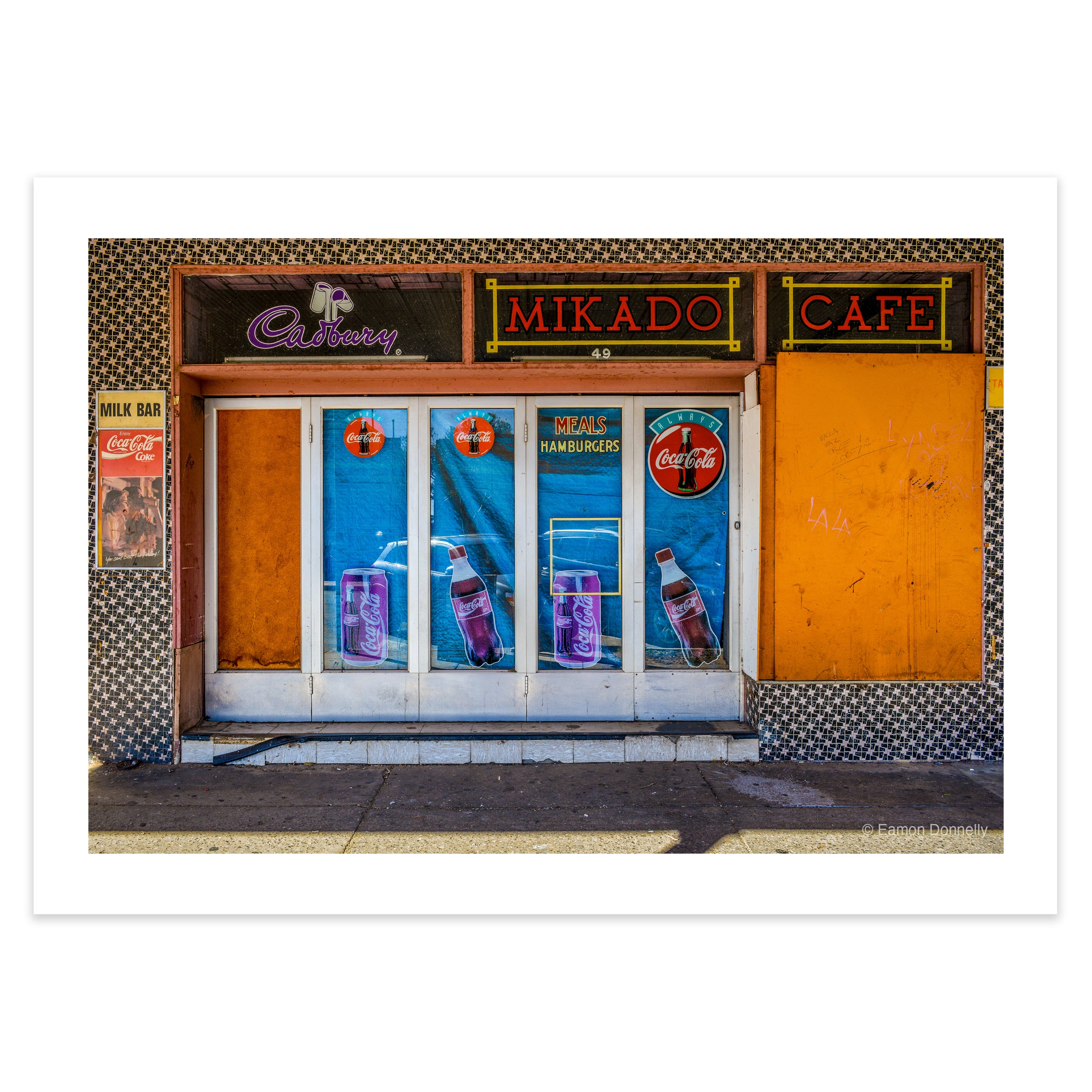 "MIKADO CAFÉ, BROKEN HILL, NSW" – Archival Fine Art Giclée Print