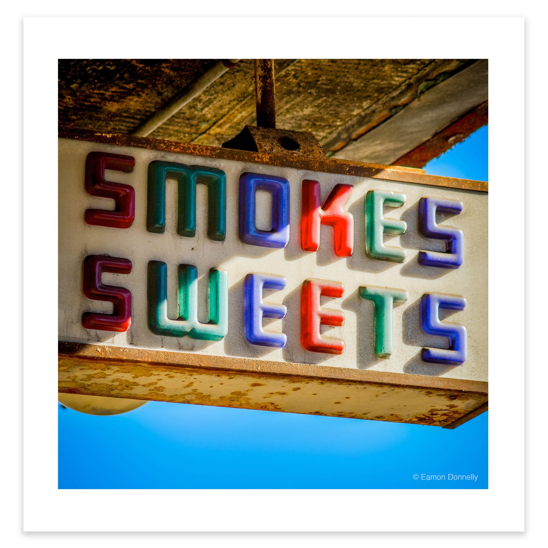 "SMOKES & SWEETS" EAMON DONNELLY – Archival Fine Art Giclée Print