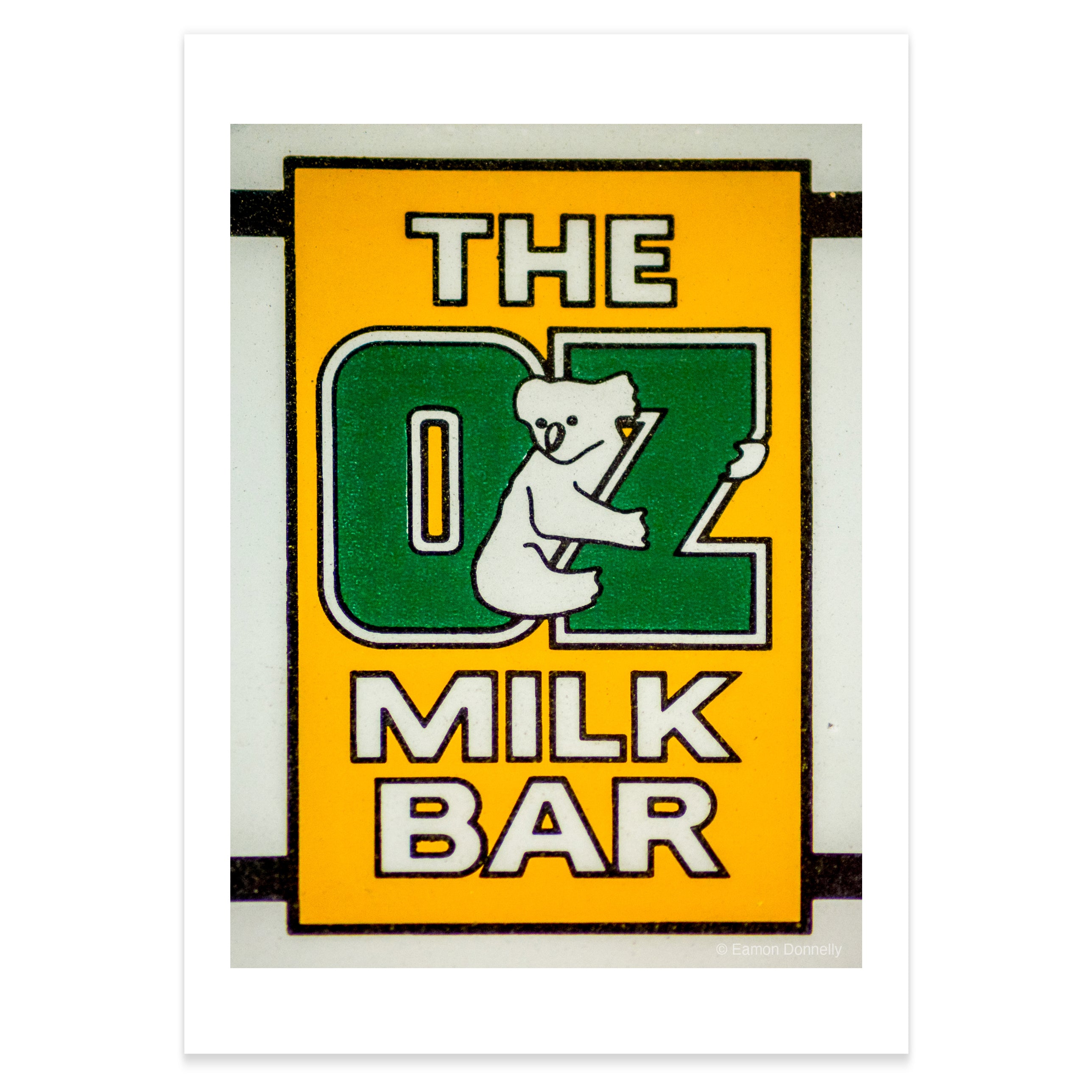"OZ MILK BAR" – Archival Fine Art Giclée Print