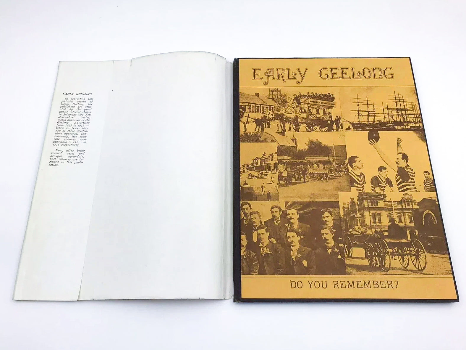 EARLY GEELONG: DO YOU REMEMBER? GEELONG ADVERTISER [1971]