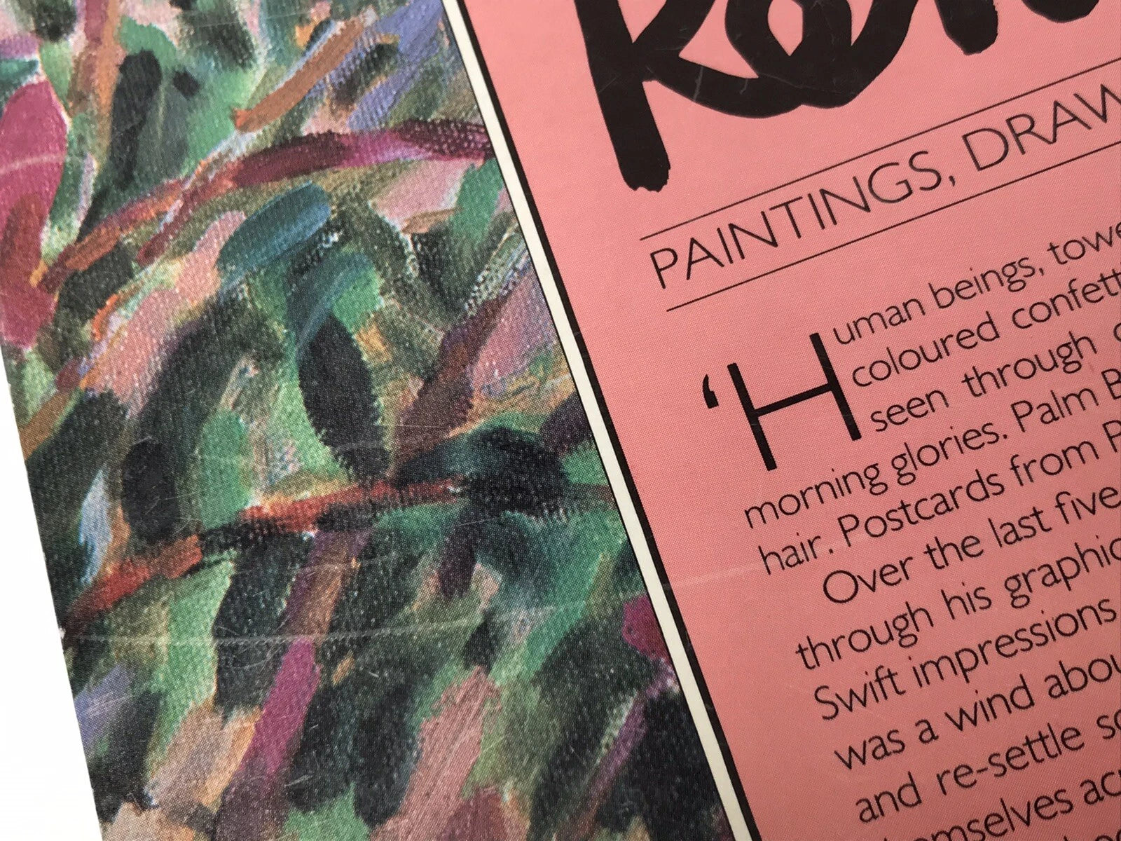 KEN DONE: PAINTINGS DRAWINGS POSTERS & PRINTS [1987]