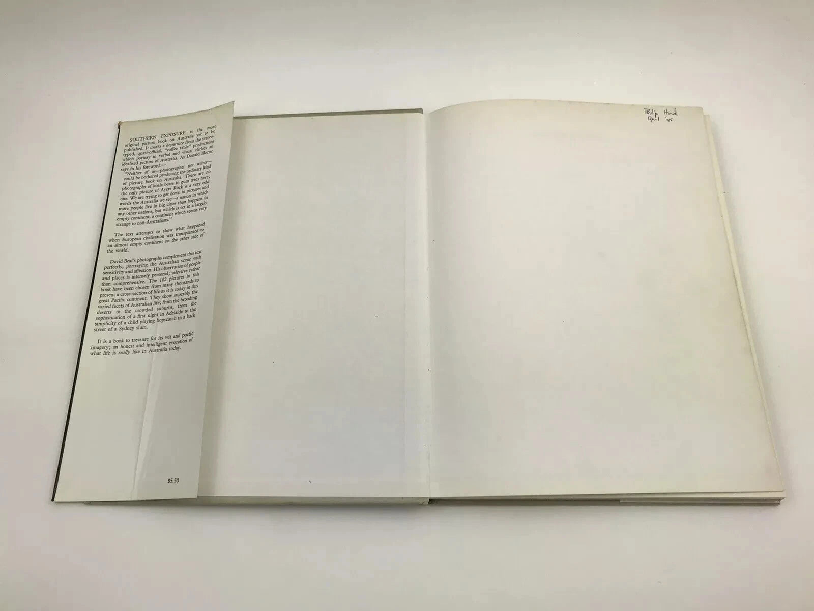 DAVID BEAL / DONALD HORNE: SOUTHERN EXPOSURE [1967]