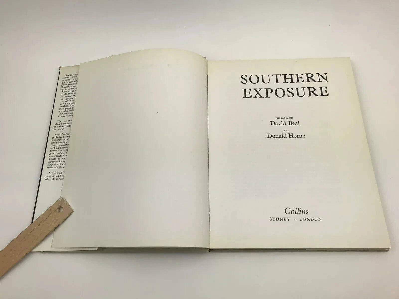 DAVID BEAL / DONALD HORNE: SOUTHERN EXPOSURE [1967]