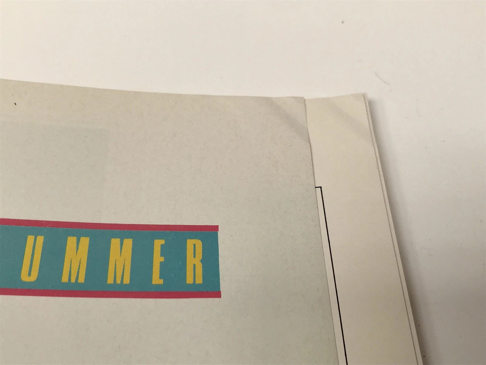 CHRIS OLIVER: THE LONG HOT SUMMER [1986] Rare First Edition