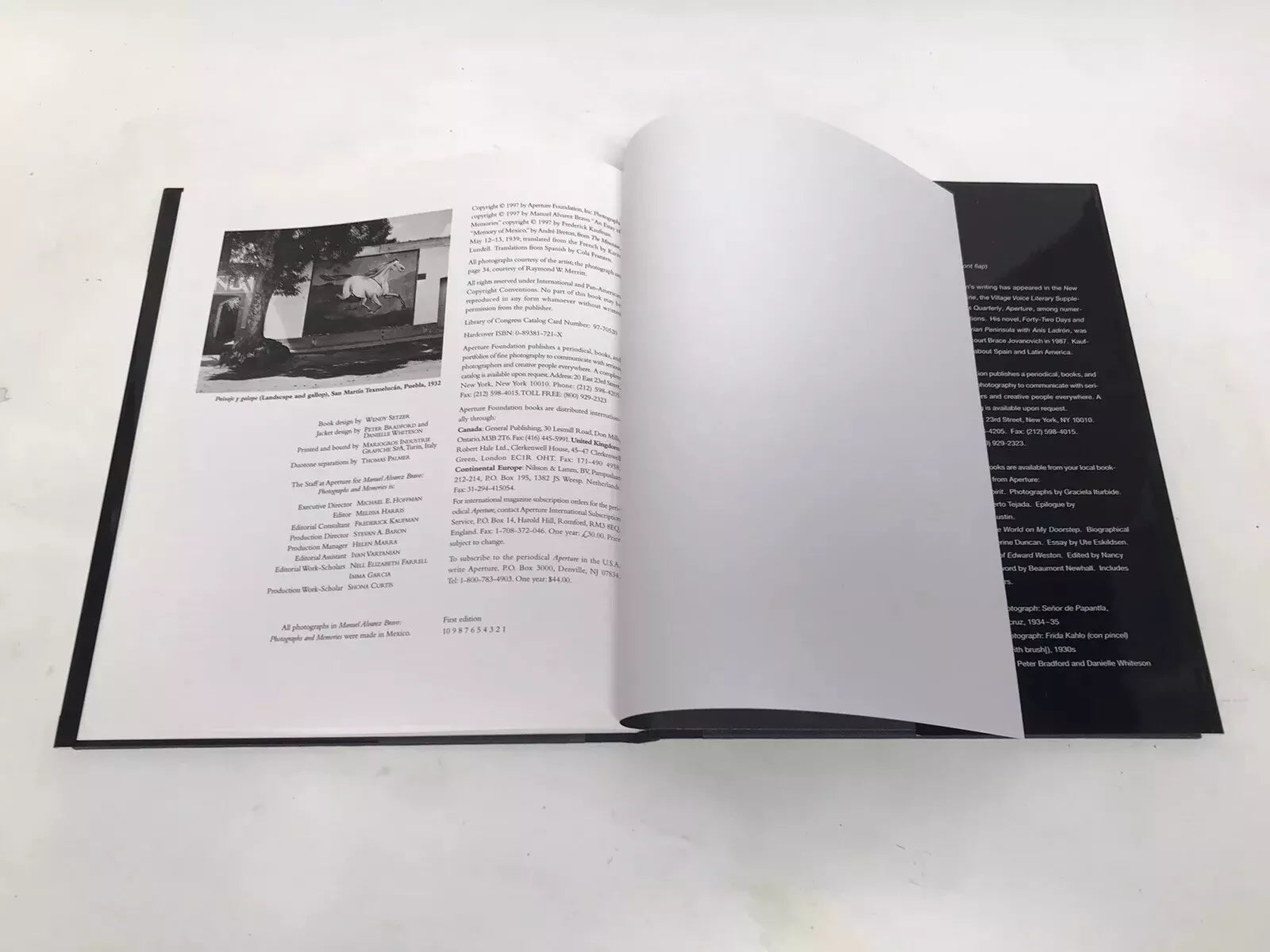 MANUEL ALVAREZ BRAVO: PHOTOGRAPHS & MEMORIES [1997]